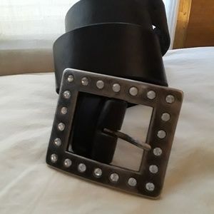 COPY - Express Black Leather Belt
